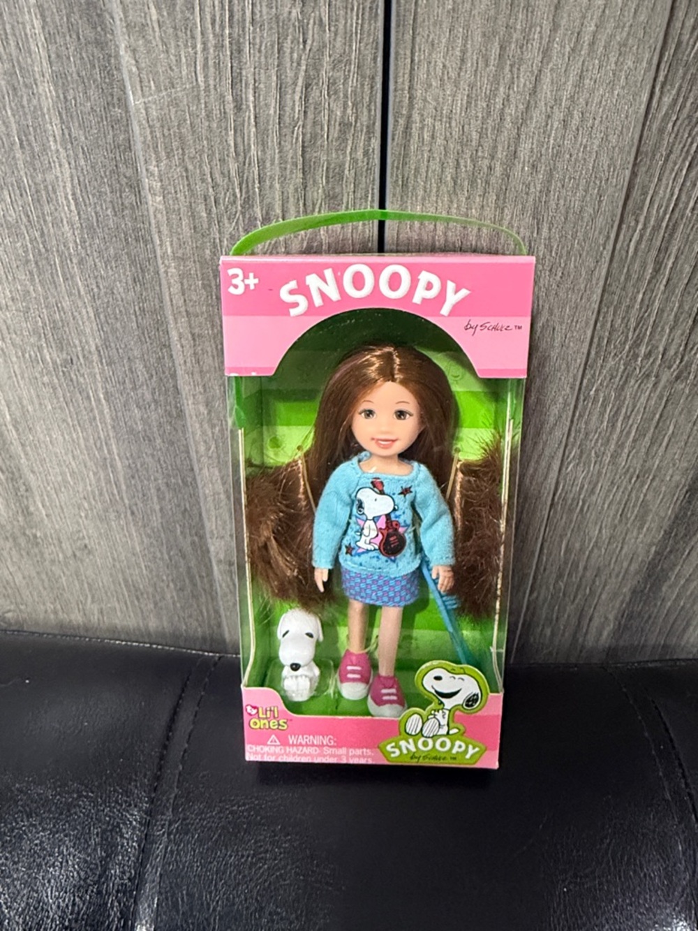 Retired Ty Li'l Ones Snoopy Fan Girl & Snoopy Dog Lil Ones Doll New Original Box